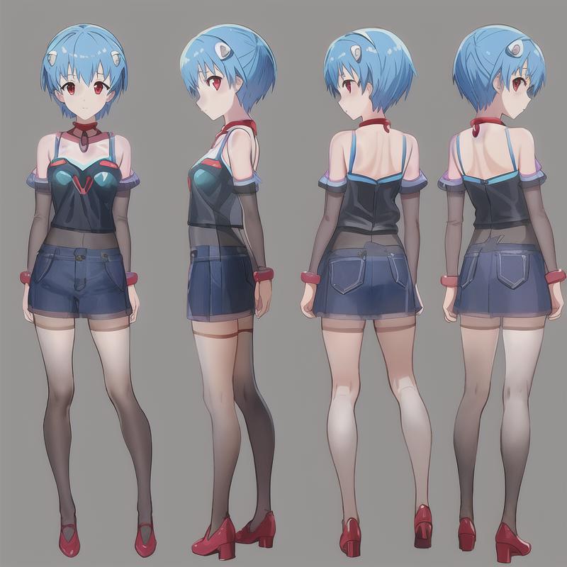 02076-3830595834-highly detailed Full body charturner of Rei Ayanami _(evangelion_), evangelion _(Hideaki_), caustics, textile shading, high reso.png